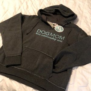 NWT, Dog is Good hooded sweatshirt